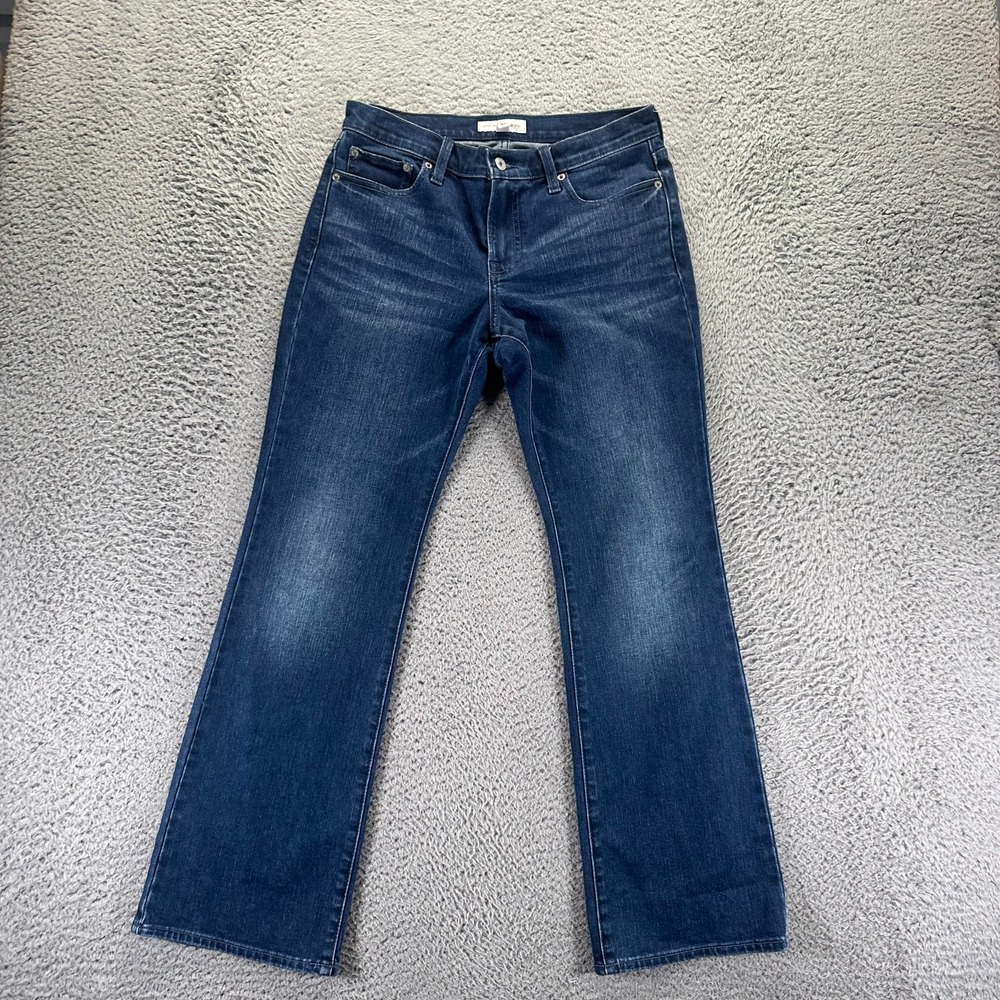 Lucky Brand Women's Boot Cut Jeans in Dark Blue Wash